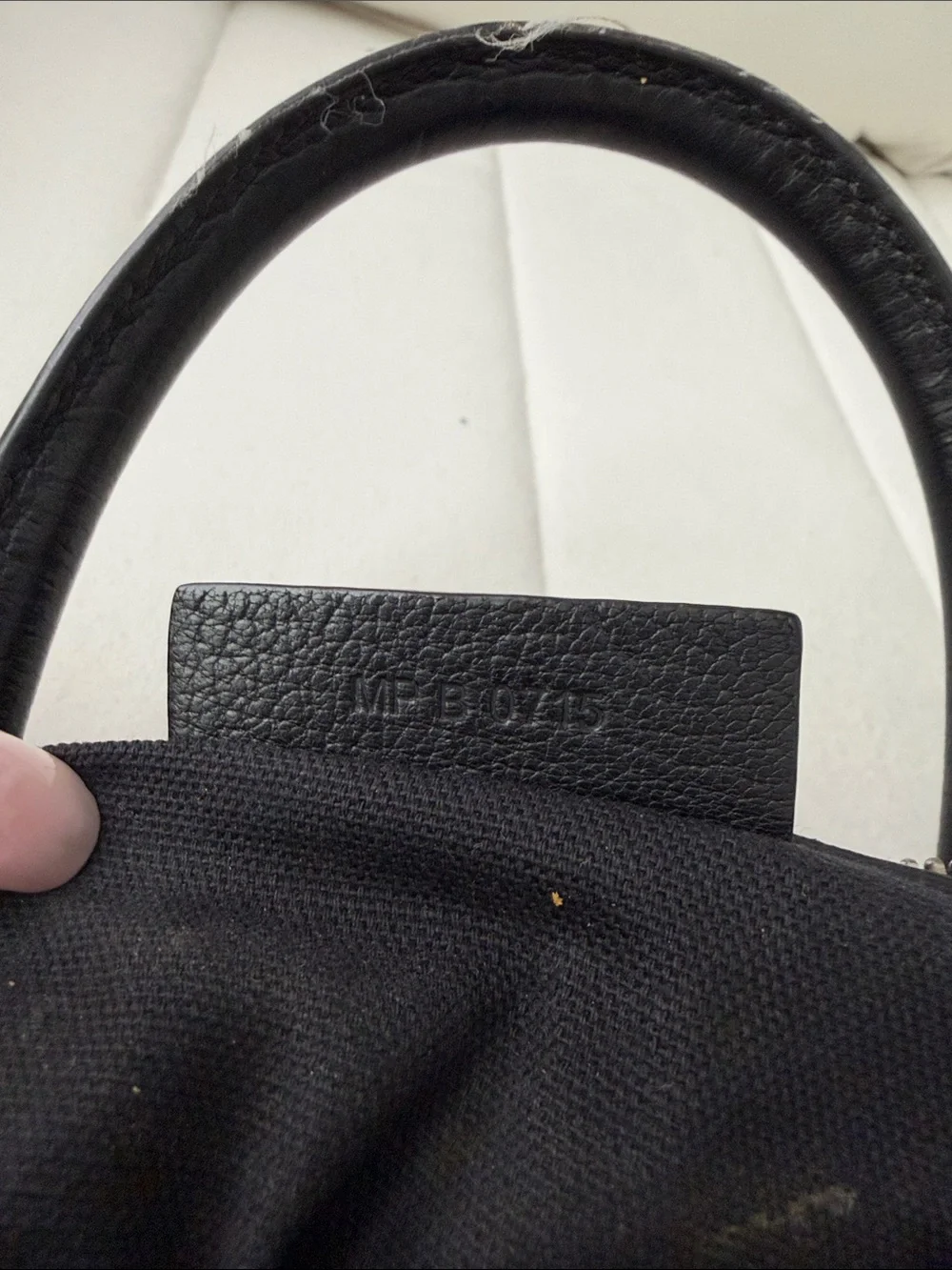 Givenchy Black Leather Satchel with Top Handles